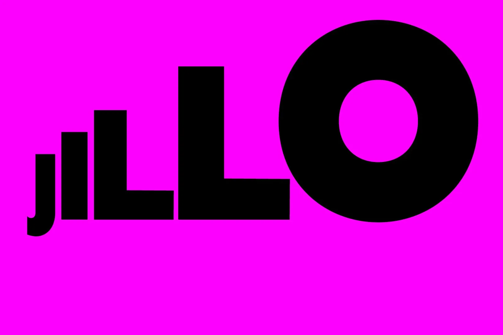 Jillo – Specimen typographique