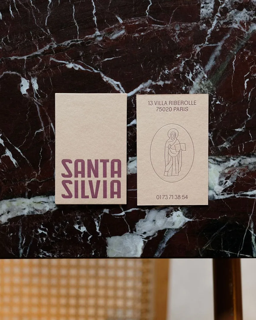 Santa Silvia – Menu